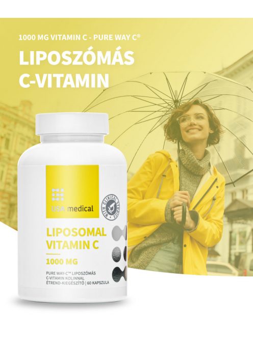 Liposzómás C-vitamin 1000 mg Pure Way-C™ 60 db