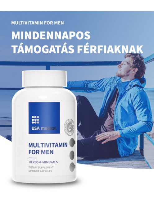 USA medical MULTIVITAMIN férfiaknak kapszula 60 db