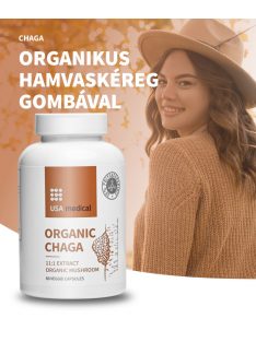   Hamvaskéreg gomba kapszula acerola kivonattal ORGANIC CHAGA 60 db